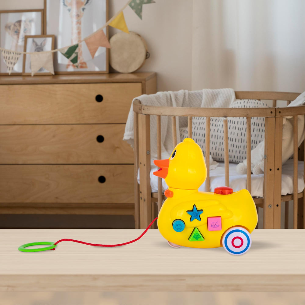 ArtCreativity duck toy ships in colorful packaging that delights gift-ready occasions.