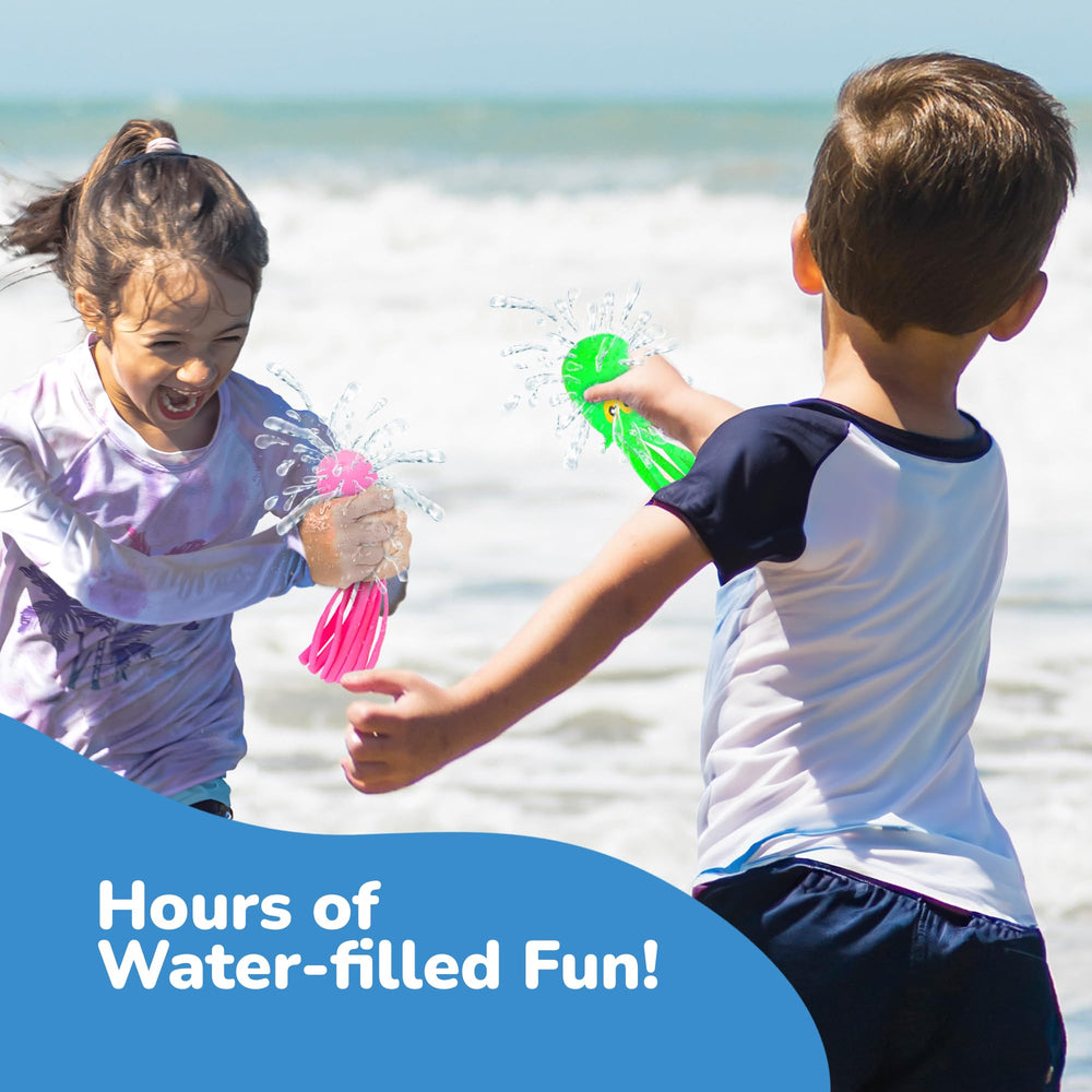 Non-toxic rubber octopus with foam interior designed for safe water fun