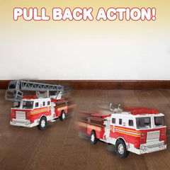 ArtCreativity pull-back action toy moves fast across floors without batteries.