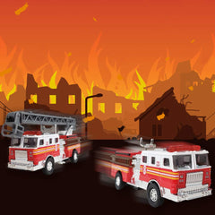 ArtCreativity realistic design fire trucks spark immersive pretend missions.