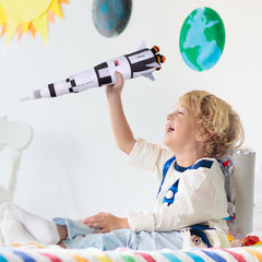 Soft, huggable plush encourages imaginative play and storytelling for kids.