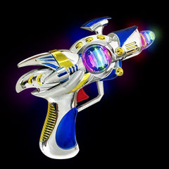 ArtCreativity red LED space gun activates bright lights for action-packed pretend battles