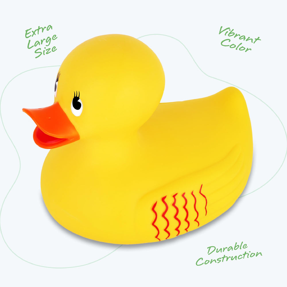 ArtCreativity yellow duck decor adds sunny charm to any bathroom or play space.