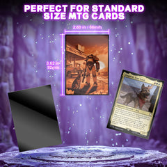 Artimana MTG Fallout Sunset 66x92mm pack standard size for most decks.