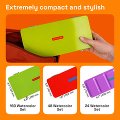 ARTISTRO swatch set and sponge support color planning and layering