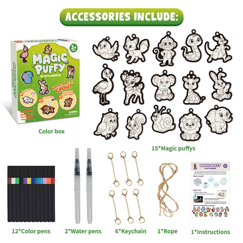 Artnedu kit includes markers highlighting bold colors for art projects