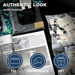 ArtorBricks Christ The Redeemer instruction guide with clear steps