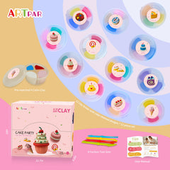 Bright ARTPAR colors close-up highlighting soft, non-sticky texture for creativity