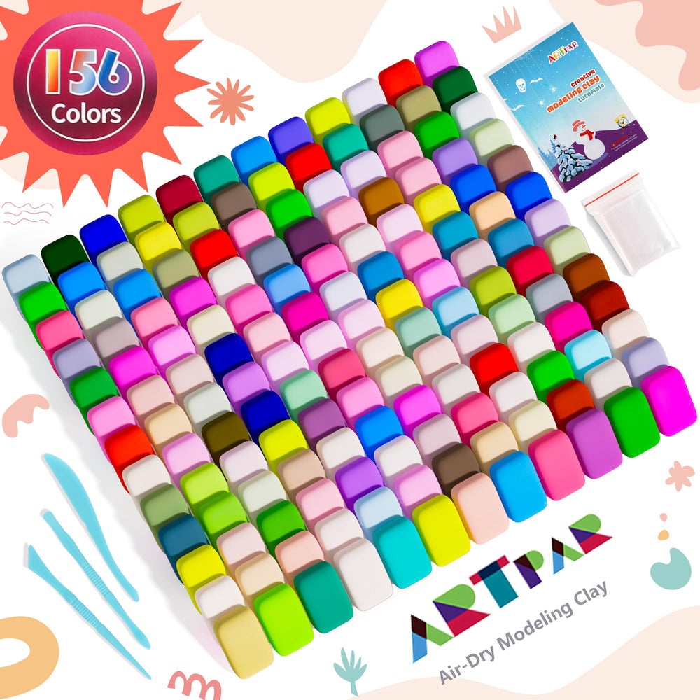ARTPAR clay tools included for easy shaping and DIY projects