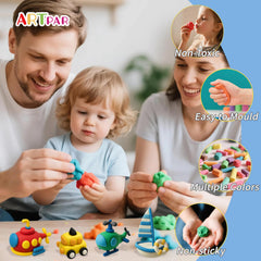ARTPAR dried clay pieces ready to paint or decorate