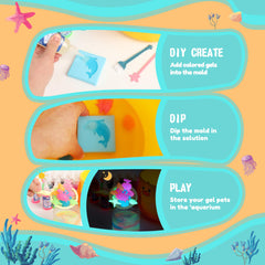 ARTPAR Glow in the Dark Gels add nighttime glow for enchanting play.