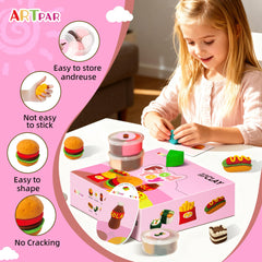 ARTPAR Safety-certified clay with non-sticky surface keeps projects clean.
