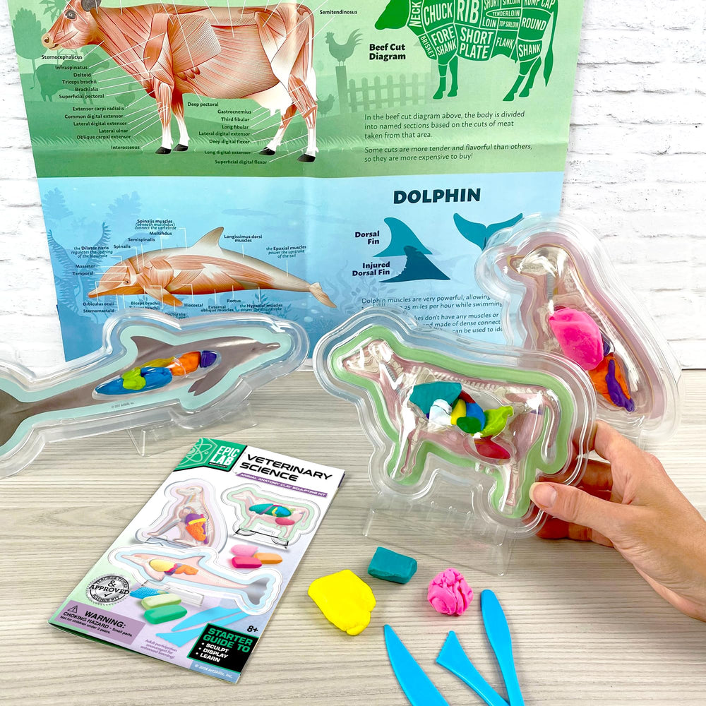 Kids playing with ArtSkills Epic Lab Vet Kit for hands-on exploration