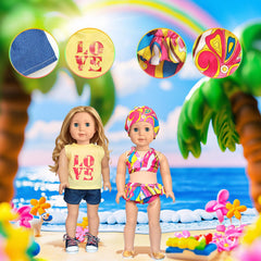 ARTST unicorn dress inspires magical role-play with 18-inch dolls