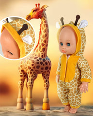 ARTST 12-inch doll clothes with duck design for sunny play