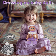ARTST easy-dressing with back Velcro promotes independent play
