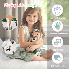 ARTST easy-velcro-back closure fosters independent dressing and fine motor practice.