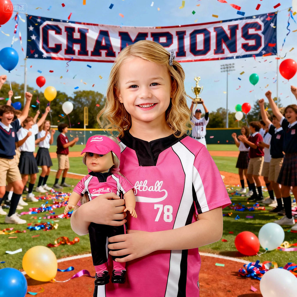 ARTST doll baseball completes athletic look for imaginative play