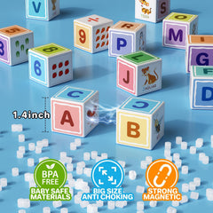 Asago ABC123 animal and fruit patterns aid color and pattern recognition in preschoolers