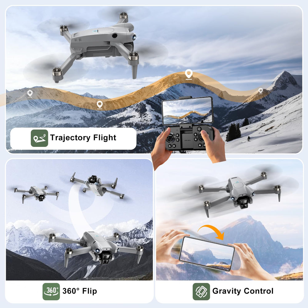 ASFSFQ Pro drone included accessories kit for quick setup.
