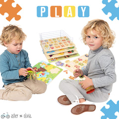 Asher and Olivia learning clock helps kids grasp hours and minutes