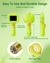 Ashfly borescope with IP67 waterproof lens for ponds and tanks