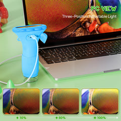 Ashfly Kids Microscope includes detachable screen kit and 50cm lanyard