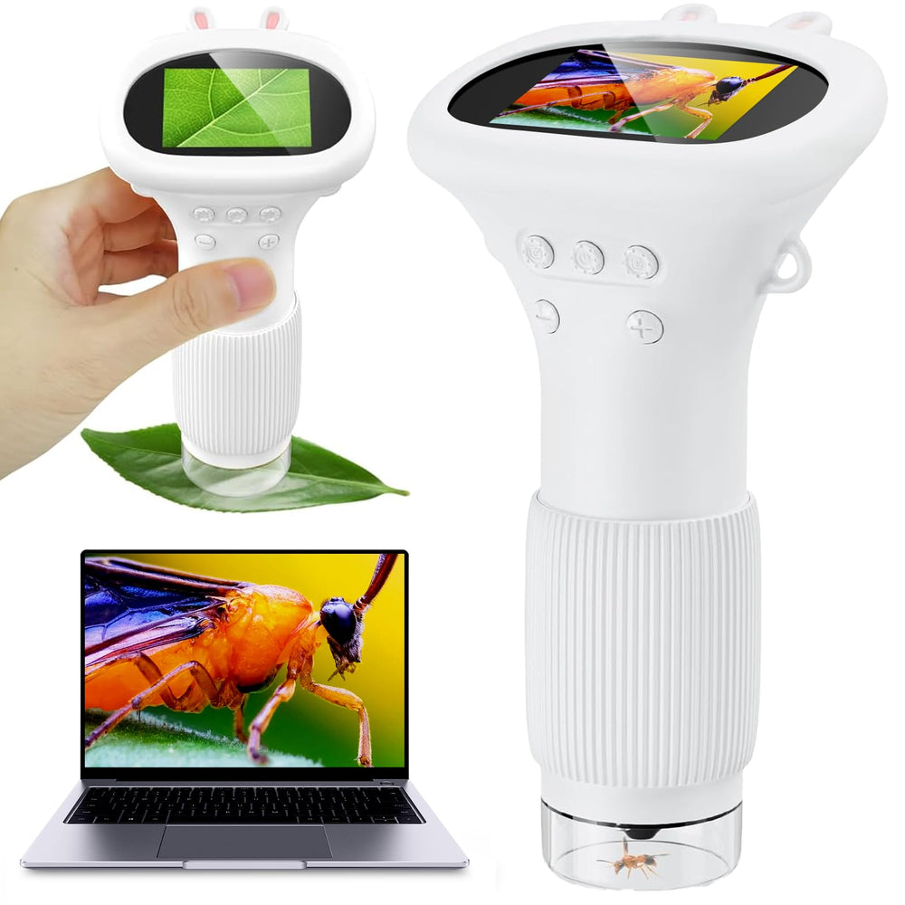Ashfly microscope with 1000x magnification for detailed kid-friendly exploration.