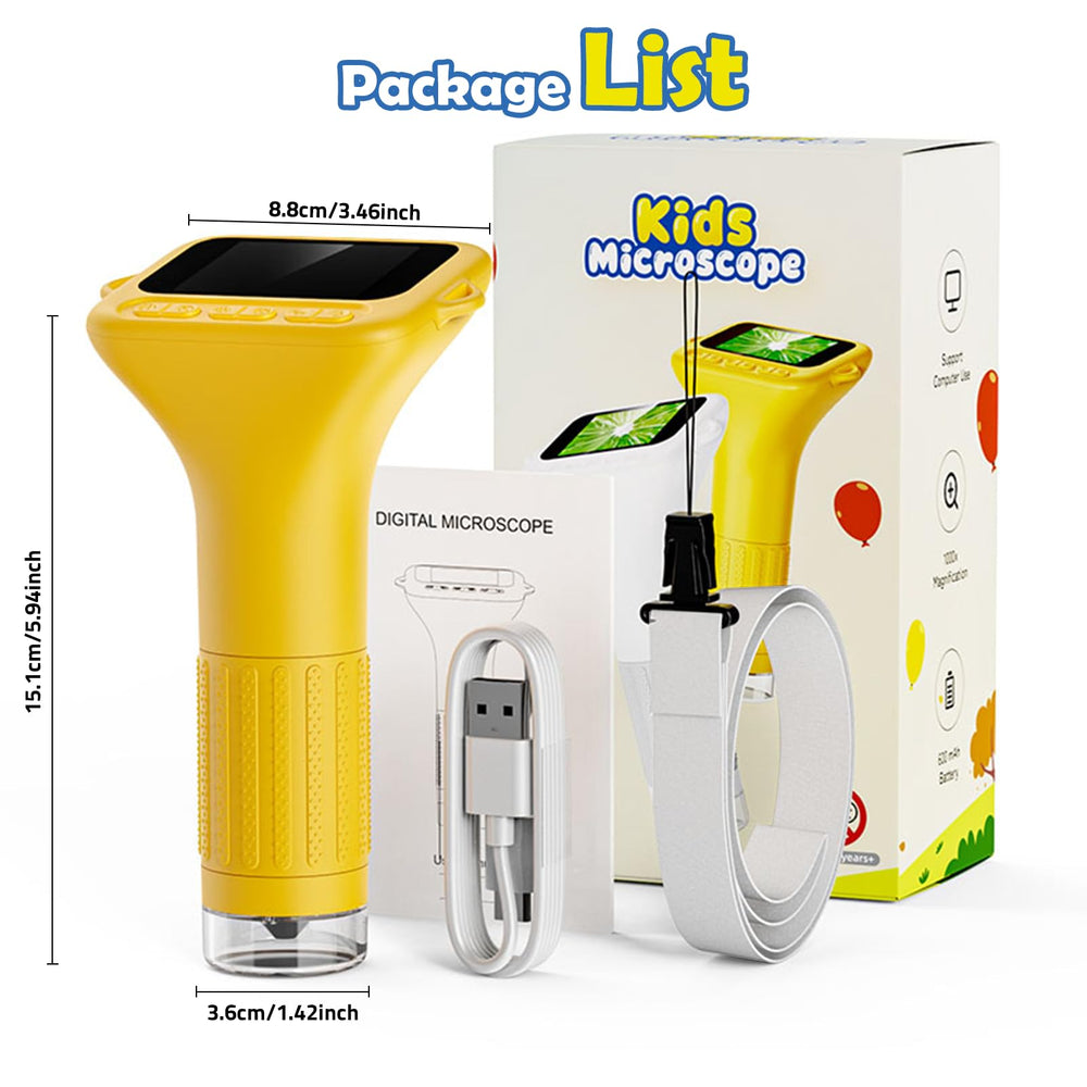 Ashfly Microscope is compact and includes a detachable lanyard for travel.