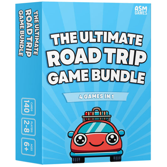 ASM GAMES Ultimate Road Trip Bundle pack shot for easy travel entertainment.