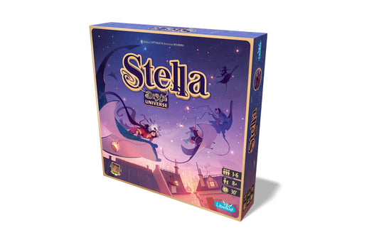 Asmodee Stella card-interpretation excites family storytelling and creativity.