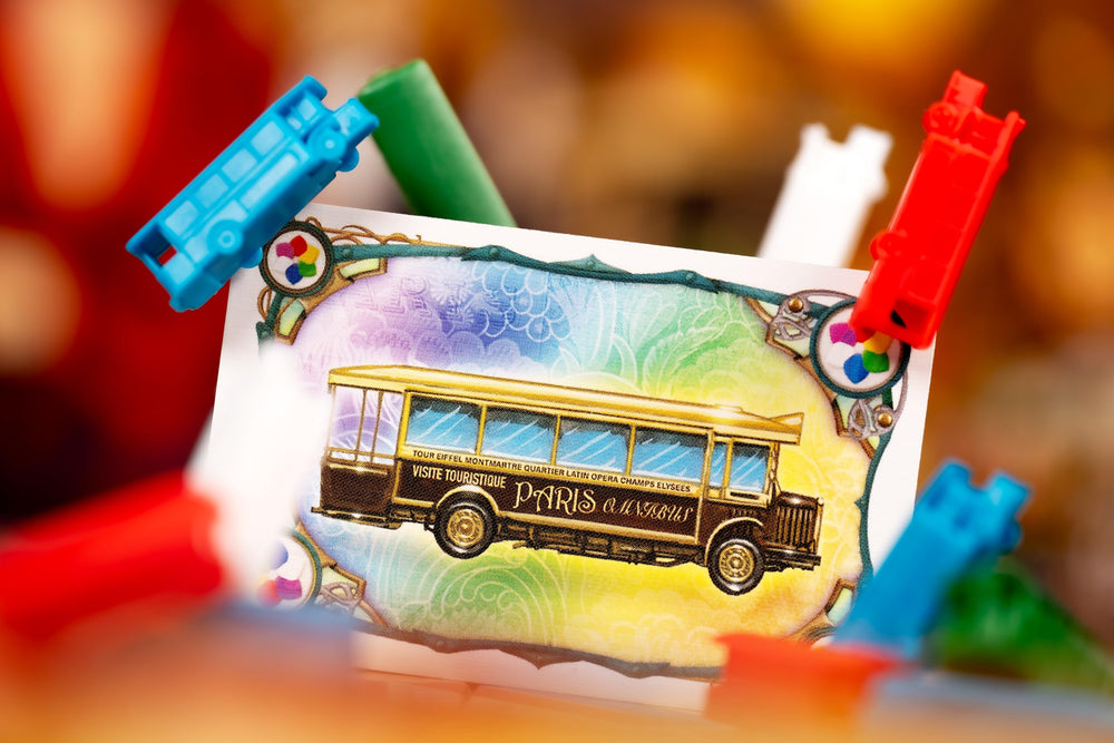 Asmodee Ticket to Ride Paris travel edition for on-the-go play