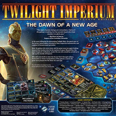 Asmodee Twilight Imperium 4e game map spread, detailed board for strategic planning.