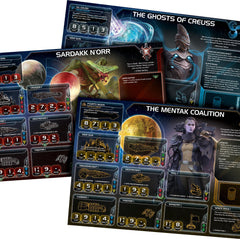 Asmodee Twilight Imperium 4e miniatures, richly detailed ships for dynamic battles.