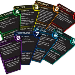 Asmodee Twilight Imperium 4e token pile, premium components support smooth gameplay.