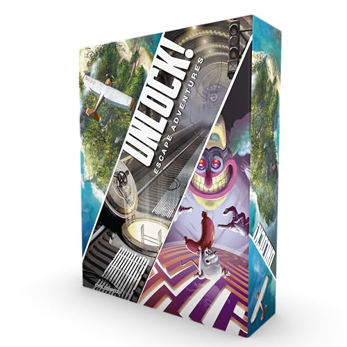 Asmodee UNLOCK! Island scene inviting teamwork and exploration