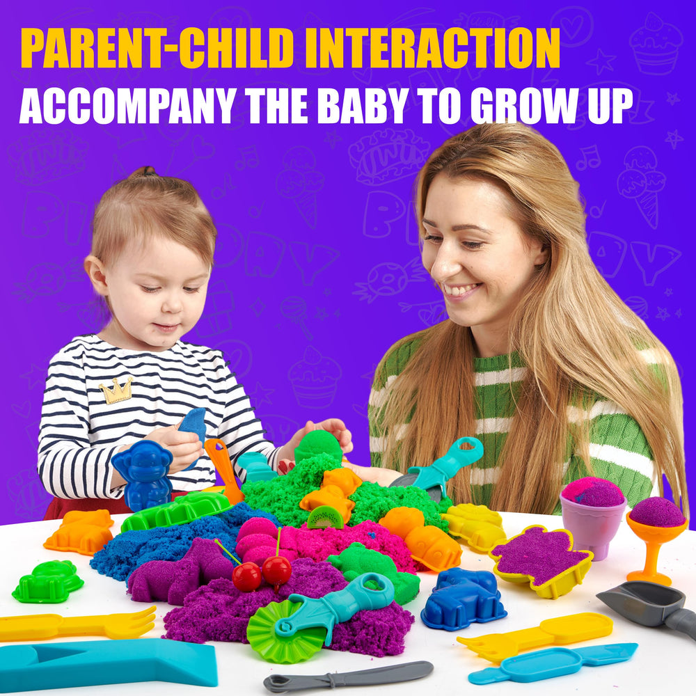 Asoxt Sensory Bin Bake Tools encourage pretend desserts and storytelling.