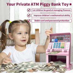 ASRIO ATM piggy bank coin recognition reads each coin clearly