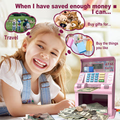 ASRIO ATM piggy bank PIN reset for privacy and security practice