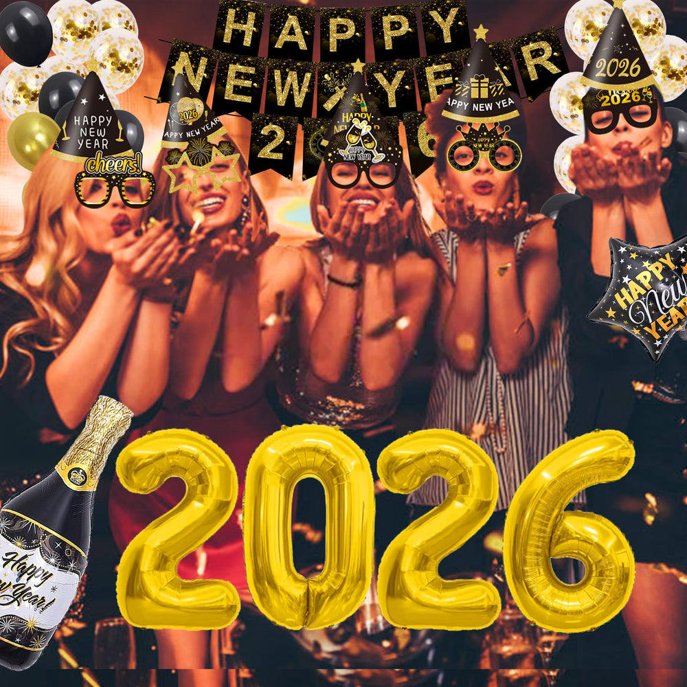 AstoriaNoble 2026 balloon serves as a sparkling centerpiece.