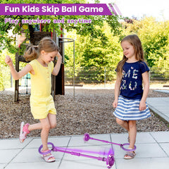 Astrell Skip Ball with flash lights highlights safe, hands-on activity without cords or charging.