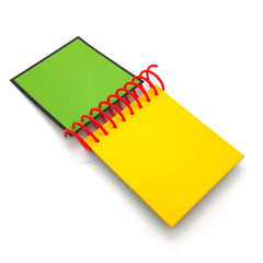 ASVP Shop STEVE notebook features 60 yellow pages for brainstorming