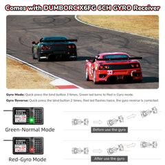 ATA HOBBY DUMBORC X6PM-350 mixed control CH1-4 for advanced customization
