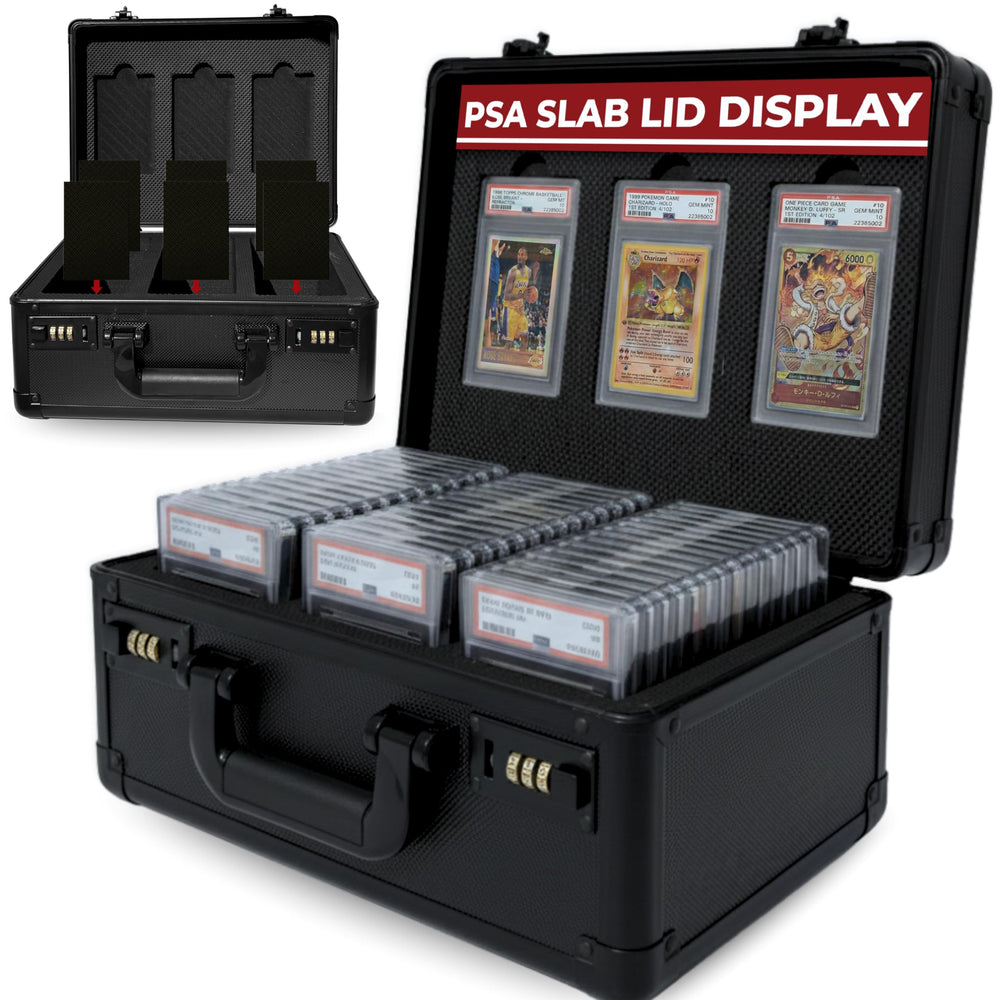 ATCOVE Graded Card Case with built-in display area for PSA slabs