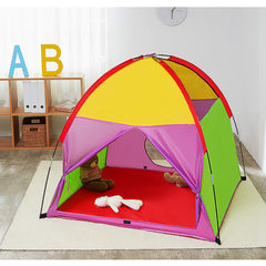 ATDAWN Cozy reading nook inside the play tent