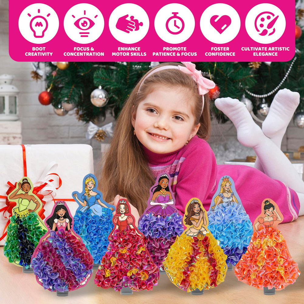 ATFUNSHOP mess-free art kit keeps cleanup quick and easy