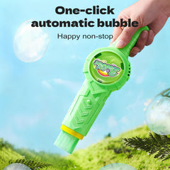 ATG Fog Bubble Machine wand and nebulizer ready for magical smoke bubbles.