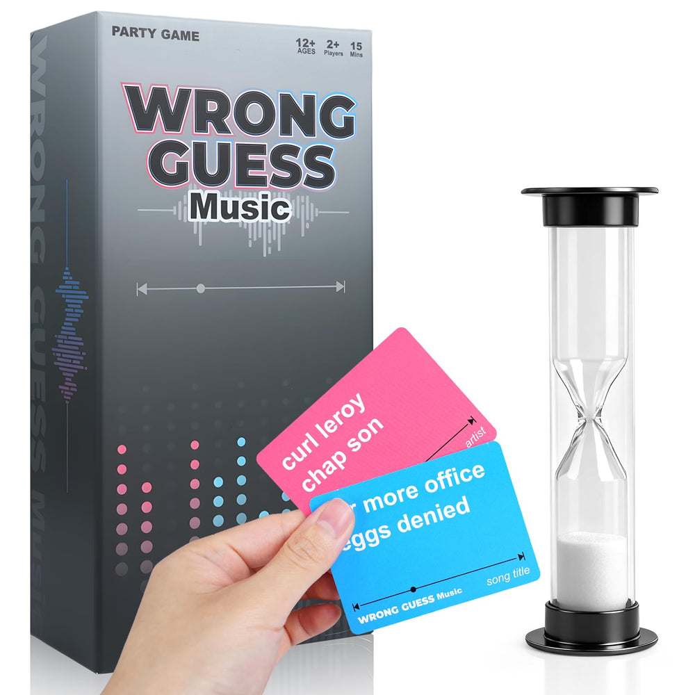 ATG Guess The Song Game box with sturdy storage for organized game nights.