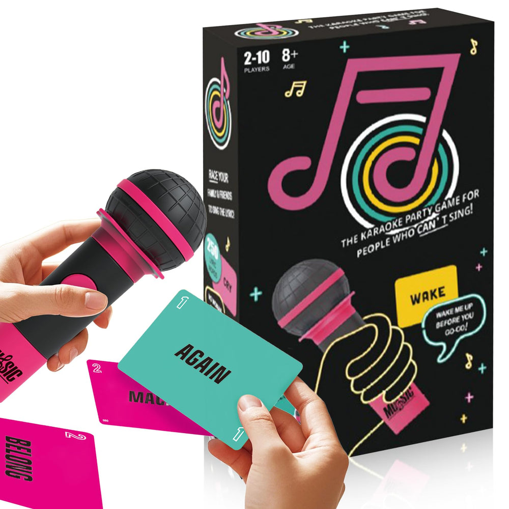ATG Mic Karaoke microphone ready for interactive singing at parties