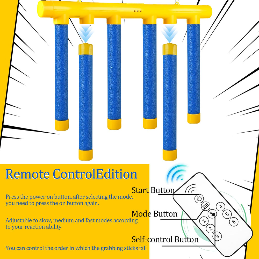 ATG Reflex Drop Sticks featuring 6 game modes for multiplayer fun